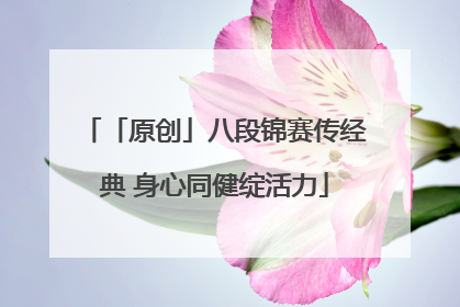 「原创」八段锦赛传经典 身心同健绽活力