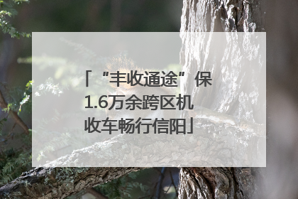 “丰收通途”保1.6万余跨区机收车畅行信阳