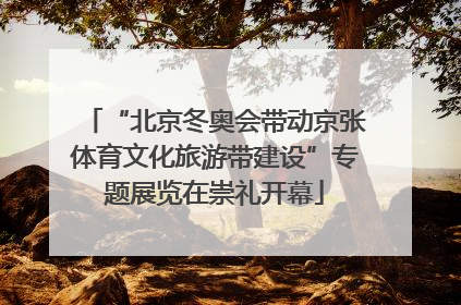 “北京冬奥会带动京张体育文化旅游带建设”专题展览在崇礼开幕