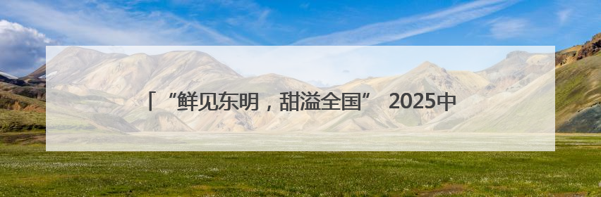 “鲜见东明，甜溢全国” 2025中国·东明第二十届西瓜节即将盛大开幕