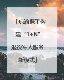 琼渝携手构建“1+N”退役军人服务新模式