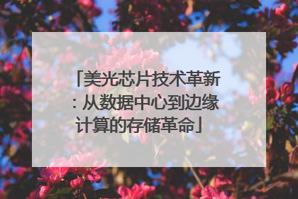 美光芯片技术革新：从数据中心到边缘计算的存储革命