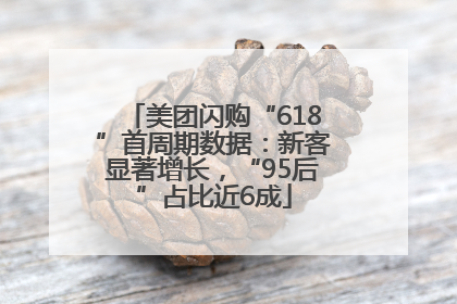 美团闪购“618”首周期数据：新客显著增长，“95后”占比近6成
