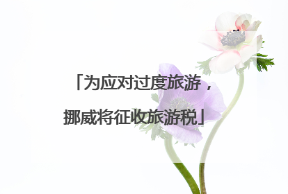 为应对过度旅游，挪威将征收旅游税