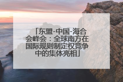 东盟-中国-海合会峰会：全球南方在国际规则制定权竞争中的集体亮相
