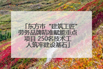 东方市“建筑工匠”劳务品牌精准赋能重点项目 250名技术工人筑牢建设基石