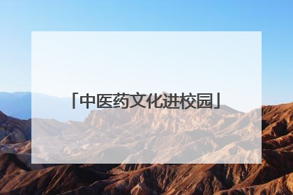 中医药文化进校园