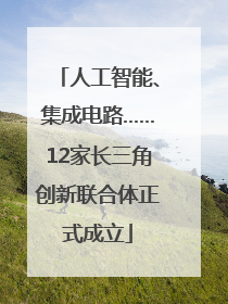 人工智能、集成电路……12家长三角创新联合体正式成立