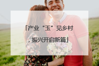 产业“玉”见乡村，振兴开启新篇