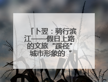 卜翌：骑行滨江——假日上路的文旅“蹊径” 城市形象的“低速凝视”