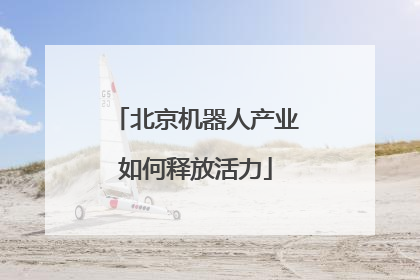 北京机器人产业如何释放活力