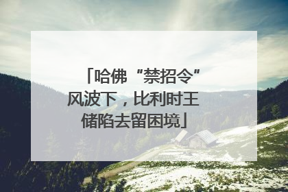 哈佛“禁招令”风波下，比利时王储陷去留困境