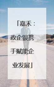 嘉禾：政企银携手赋能企业发展