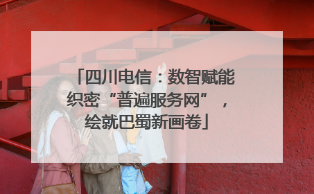 四川电信：数智赋能织密“普遍服务网”，绘就巴蜀新画卷