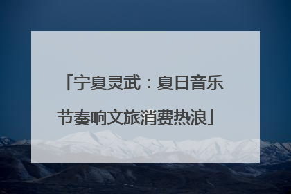 宁夏灵武：夏日音乐节奏响文旅消费热浪