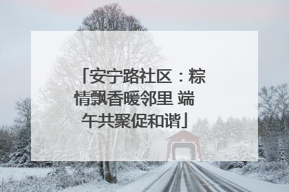 安宁路社区：粽情飘香暖邻里 端午共聚促和谐