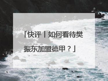 快评丨如何看待樊振东加盟德甲？