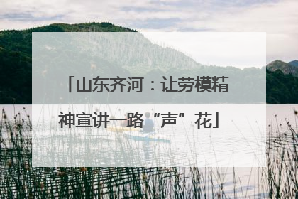 山东齐河：让劳模精神宣讲一路“声”花