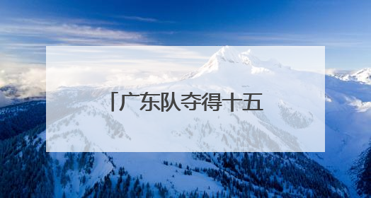 广东队夺得十五运会群众七人足球赛佛山赛区首金