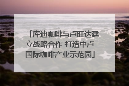 库迪咖啡与卢旺达建立战略合作 打造中卢国际咖啡产业示范园