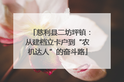 慈利县二坊坪镇：从建档立卡户到“农机达人”的奋斗路