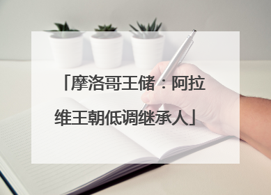 摩洛哥王储：阿拉维王朝低调继承人