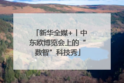 新华全媒+丨中东欧博览会上的“数智”科技秀