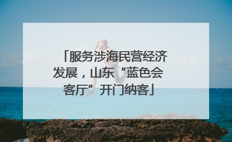 服务涉海民营经济发展，山东“蓝色会客厅”开门纳客