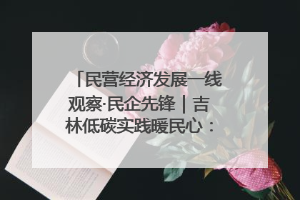 民营经济发展一线观察·民企先锋｜吉林低碳实践暖民心：太阳能供暖技术为北方清洁取暖破局