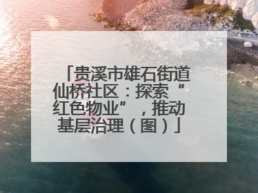 贵溪市雄石街道仙桥社区：探索“红色物业”，推动基层治理（图）