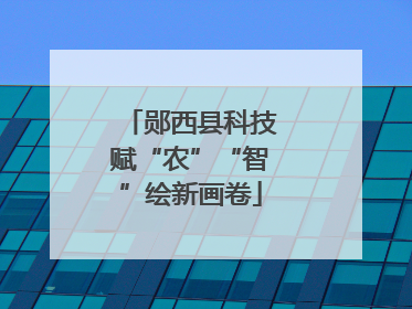 郧西县科技赋“农”“智”绘新画卷