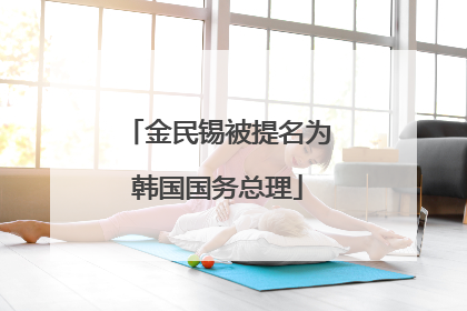 金民锡被提名为韩国国务总理